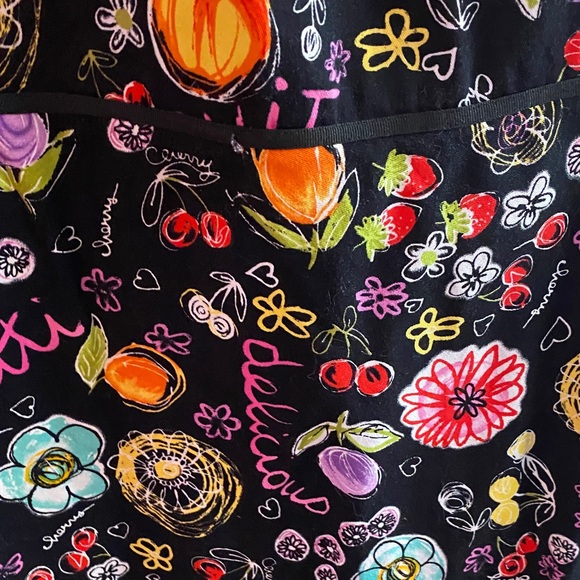 Karin Stevens Black Floral Mini Dress - Picture 5 of 7